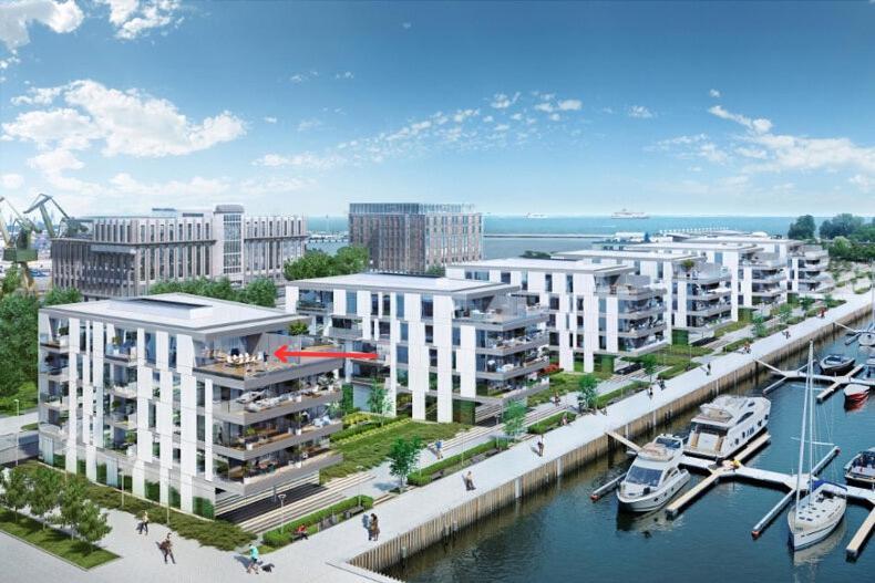 Apartament Faltom 26 Yacht Park Z Tarasem Gdynia Exterior foto